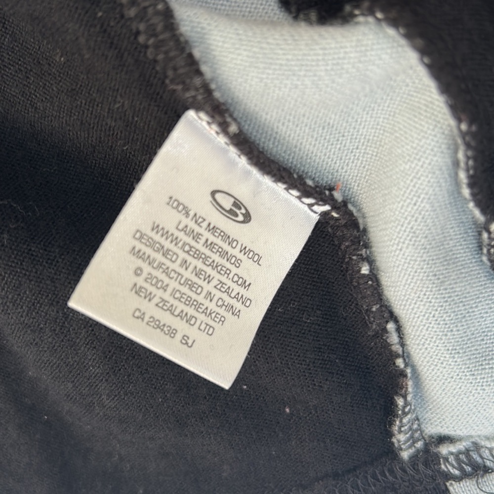 NOS Icebreaker Bodyfit 260 Womens L Merino Wool Long Sleeve Midweight Base Layer - Picture 4 of 13